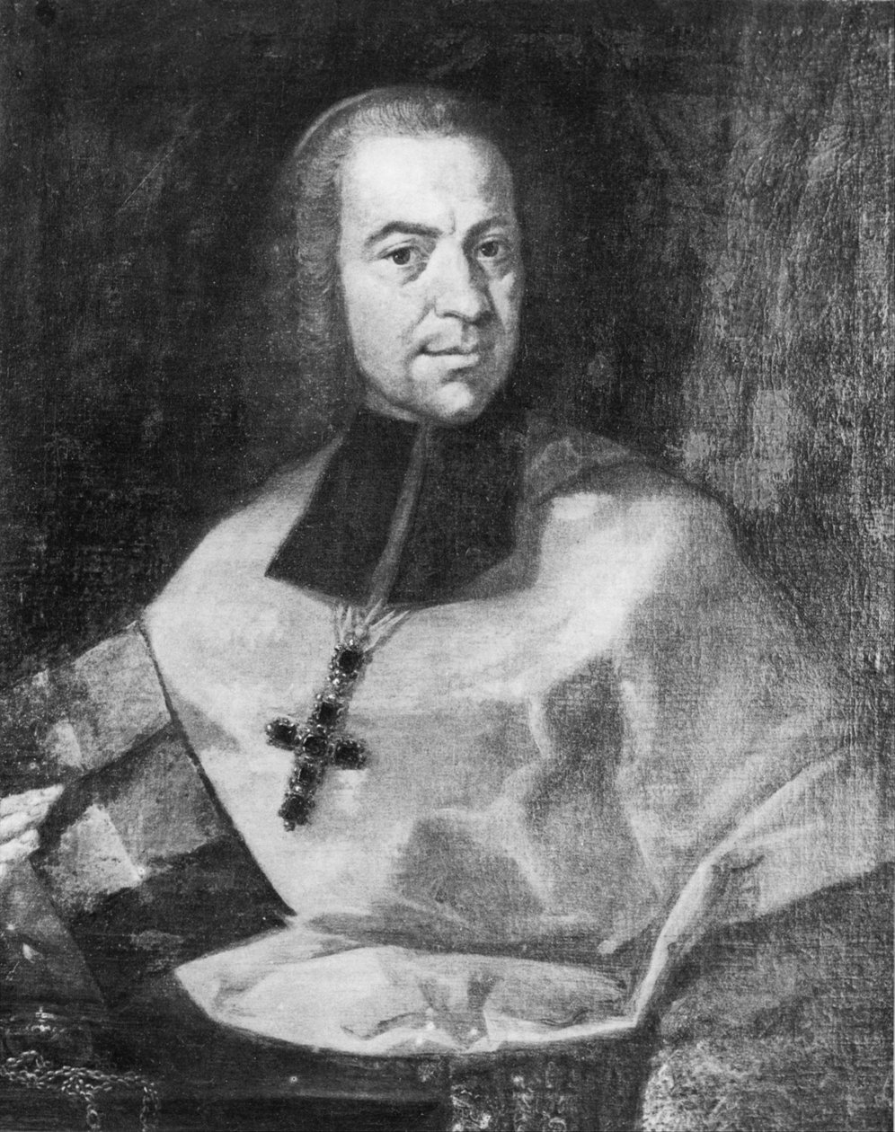 Portret van Franz Konrad von Rodt (1706-1775) door Angelica Kauffmann