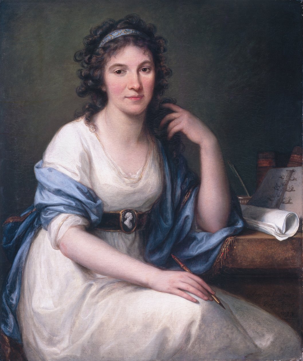 Ellis Cornelia Knight door Angelica Kauffman