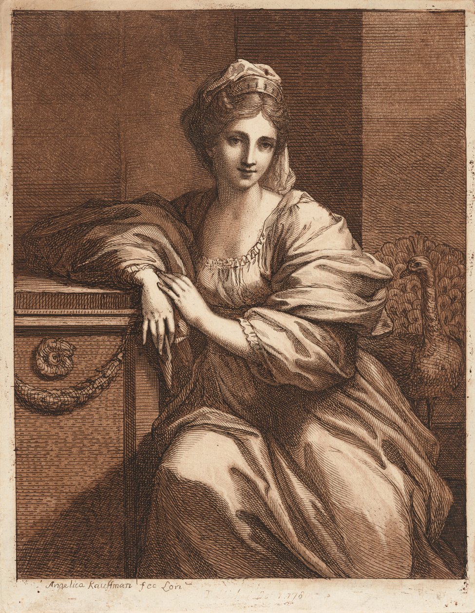 Juno door Angelica Kauffmann