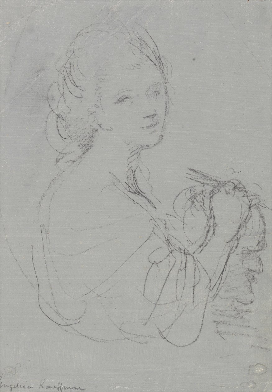 Zelfportret door Angelica Kauffmann