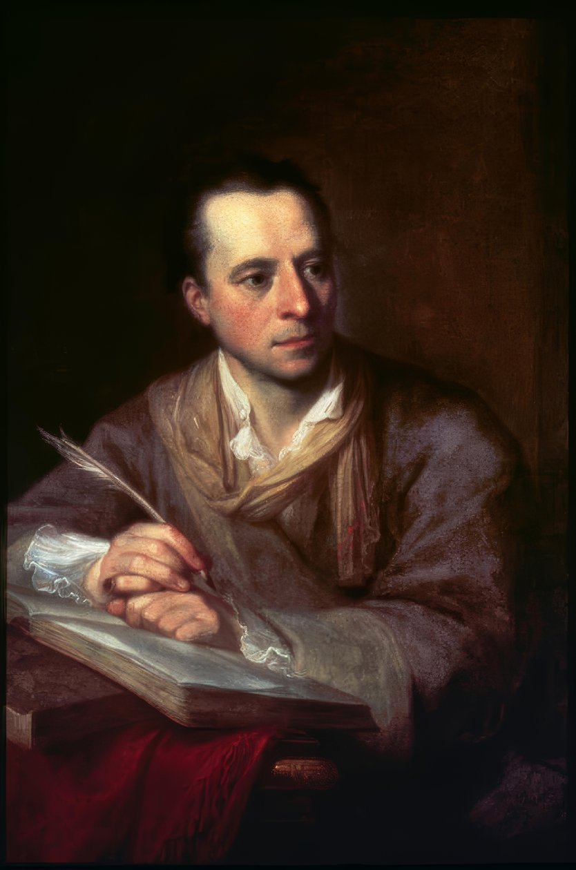 Johann Joachim Winckelmann door Angelika Kauffmann