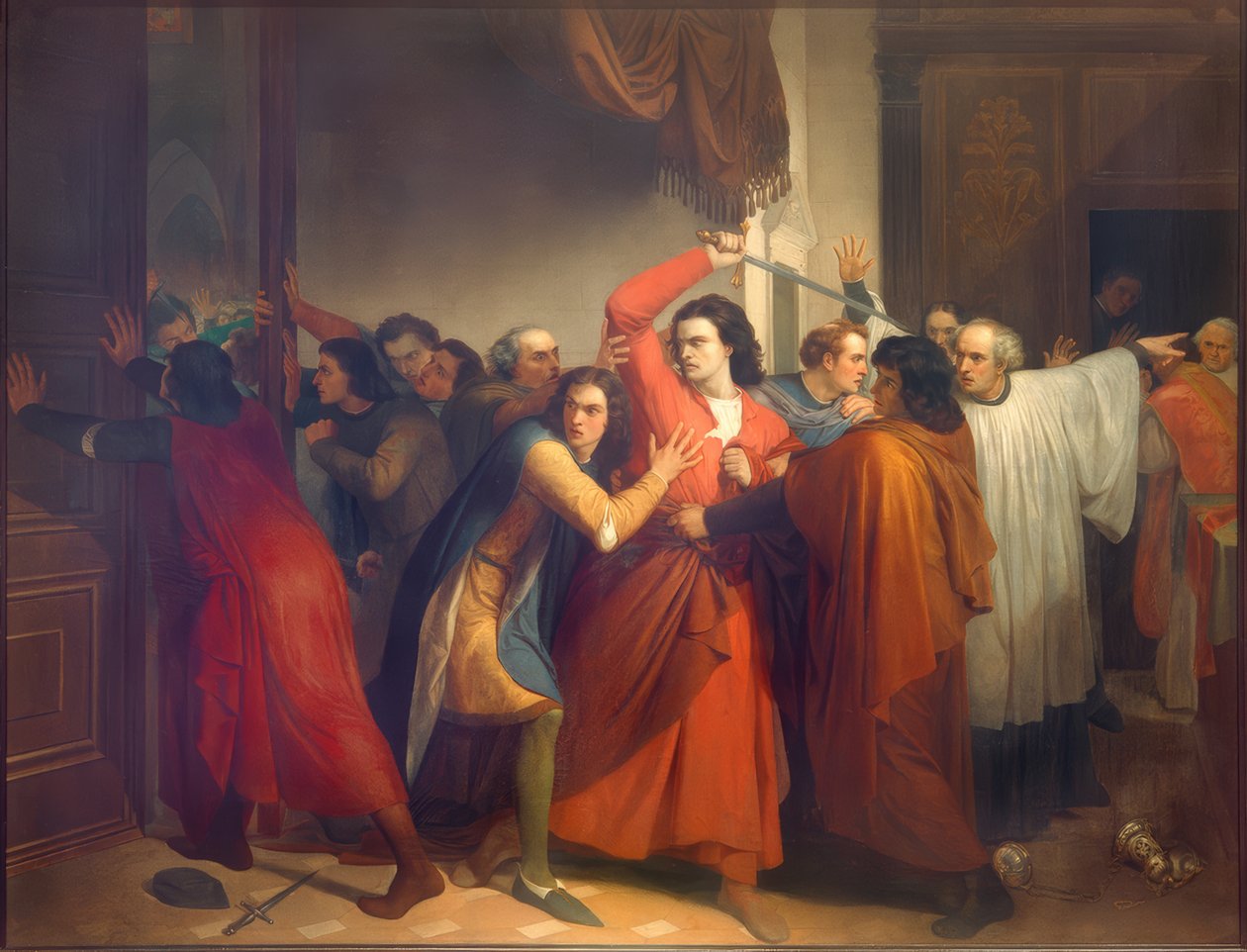 De Pazzi-samenzwering door Angelo Fabbrini
