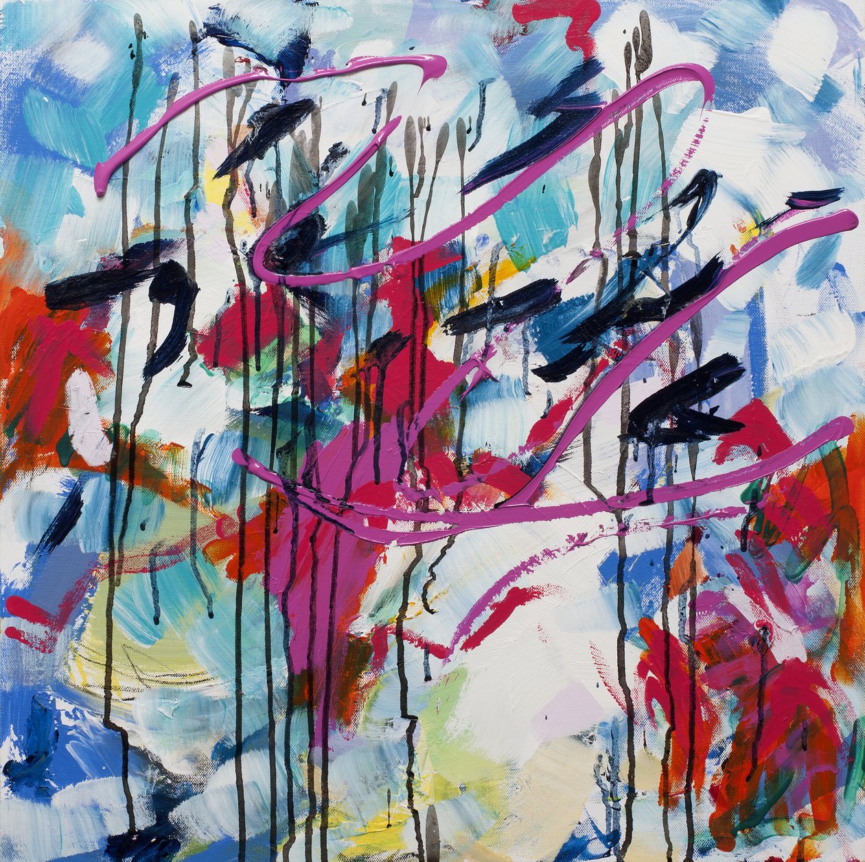 Leven tussen bomen II, 2017 door Angie Kenber
