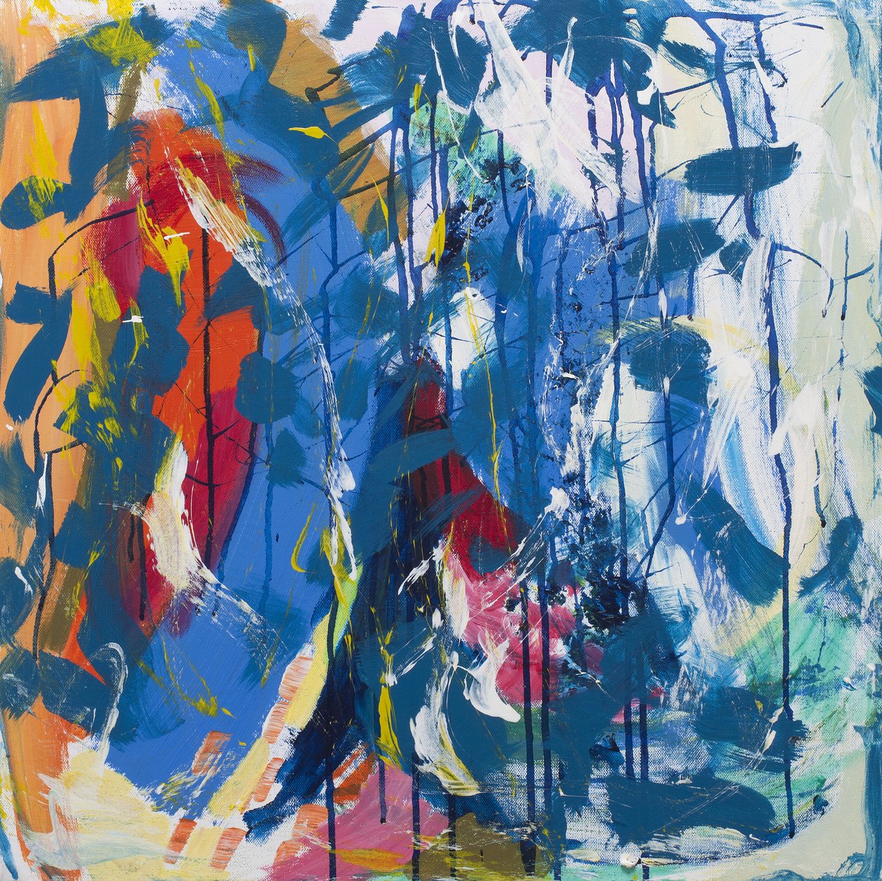 Leven tussen bomen IX, 2017 door Angie Kenber