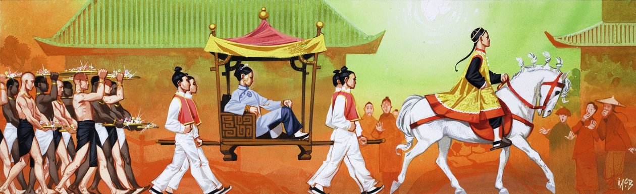 Aladdin en zijn wonderbaarlijke lamp door Angus McBride