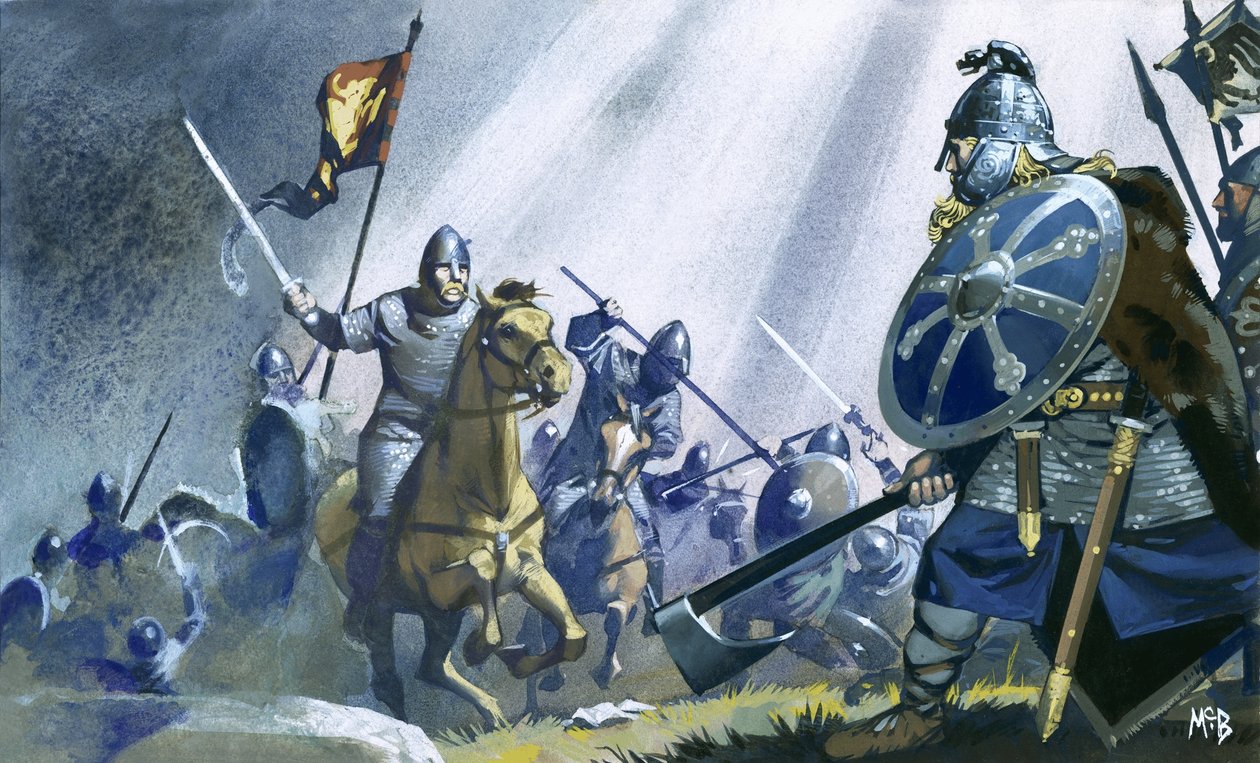 Slag bij Hastings () door Angus McBride