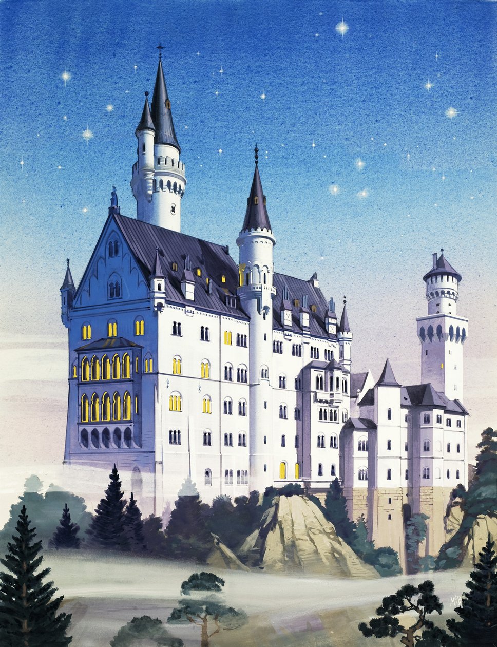 Neuschwanstein door Angus McBride