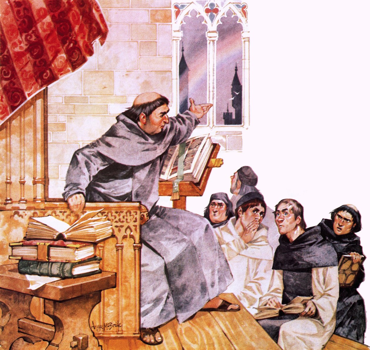 Roger Bacon door Angus McBride
