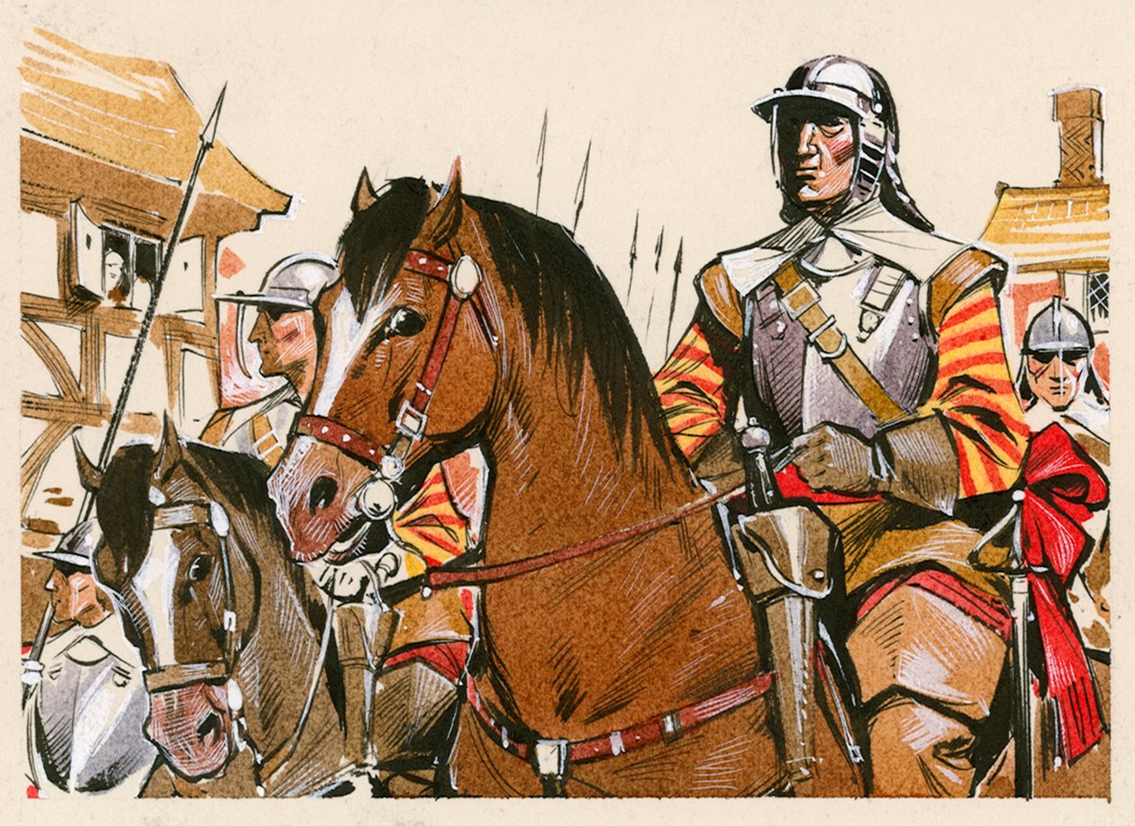 Roundhead soldaten door Angus McBride