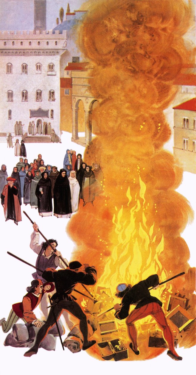 Het werk van Savonarola door Angus McBride