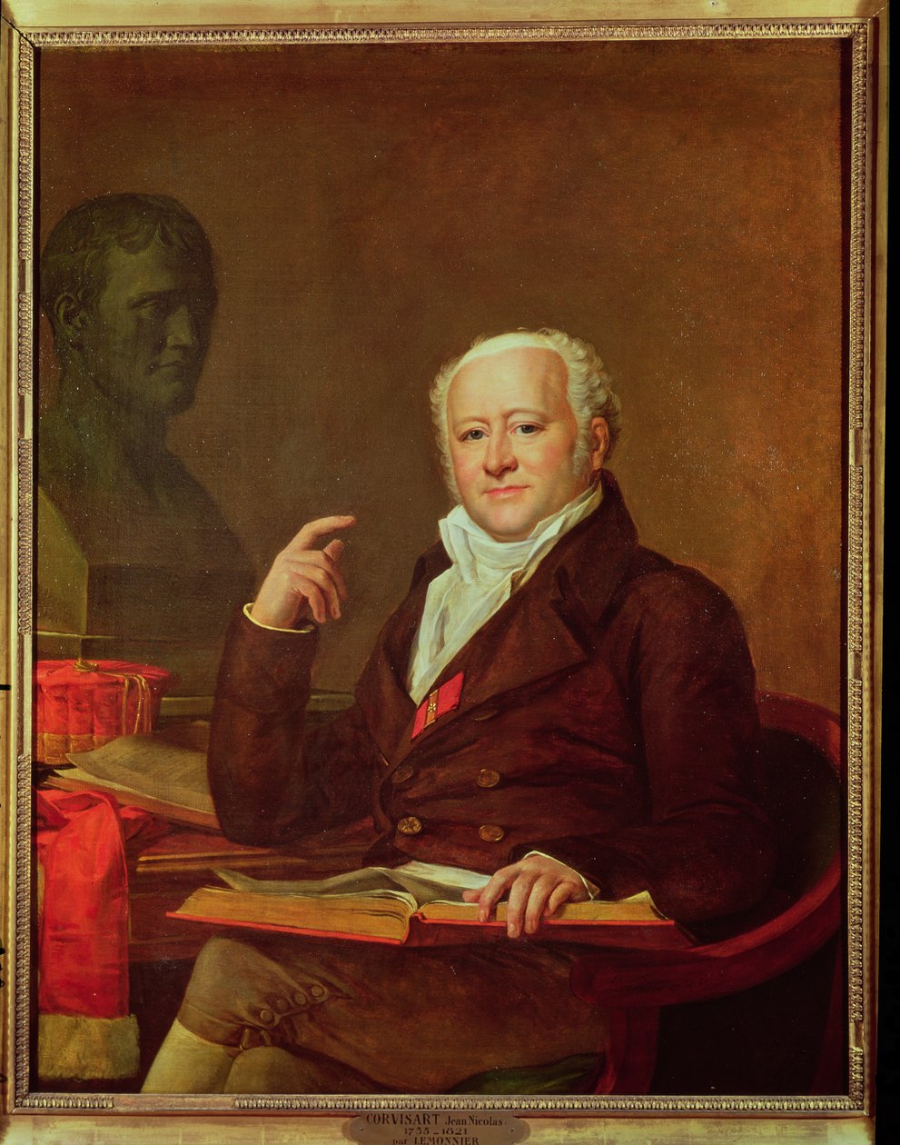 Portret van Jean Nicolas Corvisart des Marets (1755-1821) 1809 door Anicet Charles Lemonnier