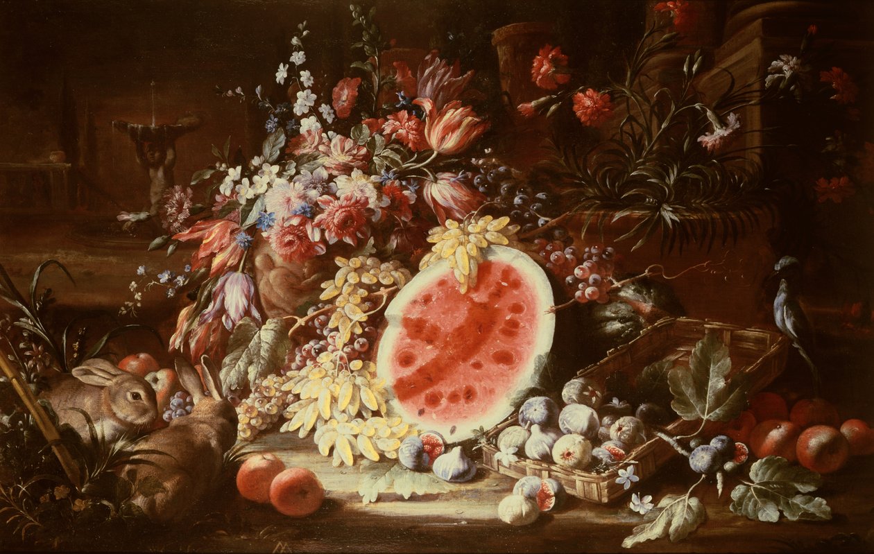 Stilleven van fruit door Aniello Ascione