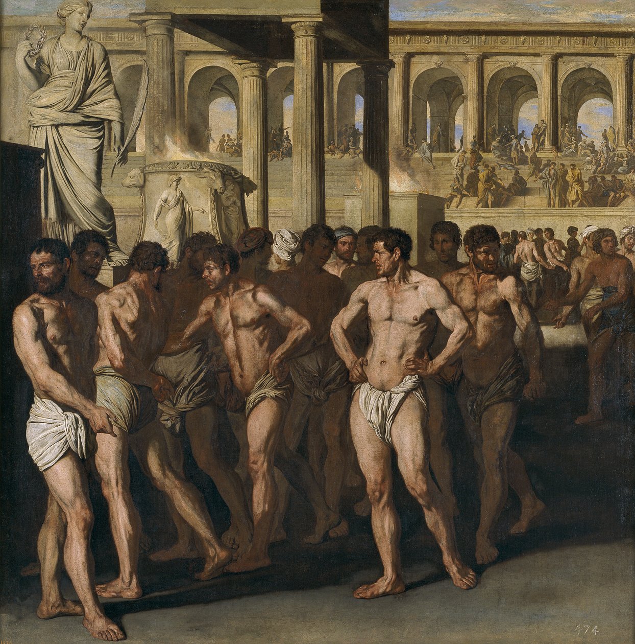 Gladiatoren door Aniello Falcone
