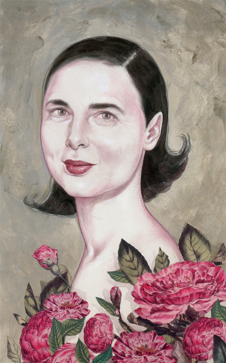 Isabella Rossellini door Anita Kunz