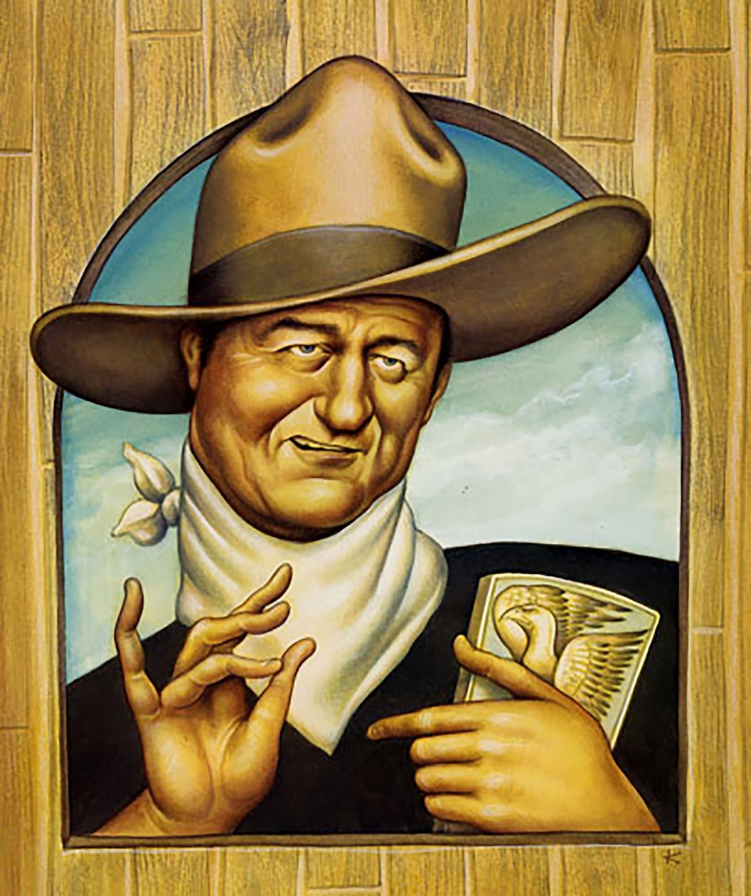 John Wayne door Anita Kunz