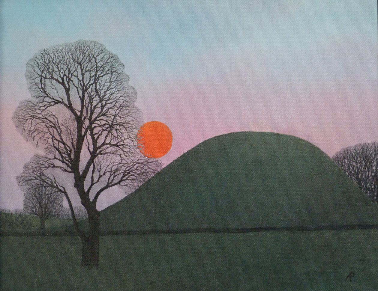 Een avondwandeling in Brinklow, 2006 door Anna Phillips