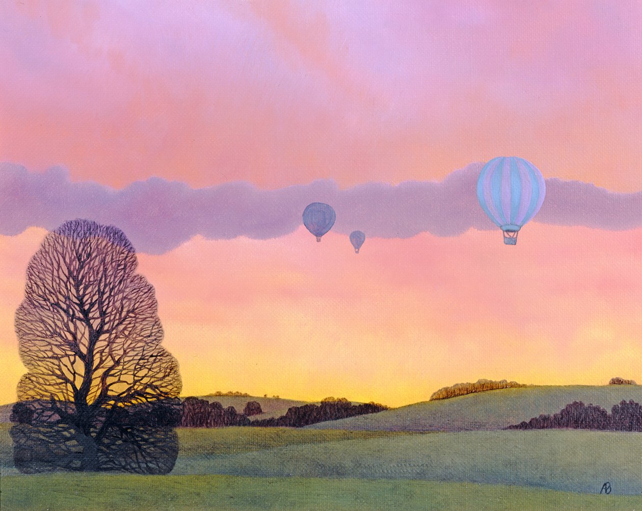 Ballonrace, 2004 door Anna Phillips