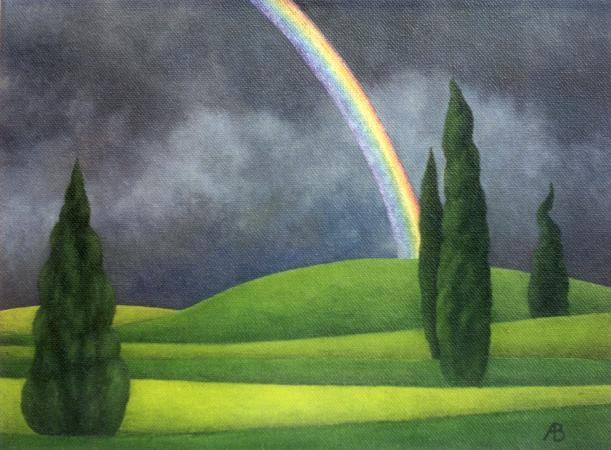 Regenboog, 2000 door Anna Phillips