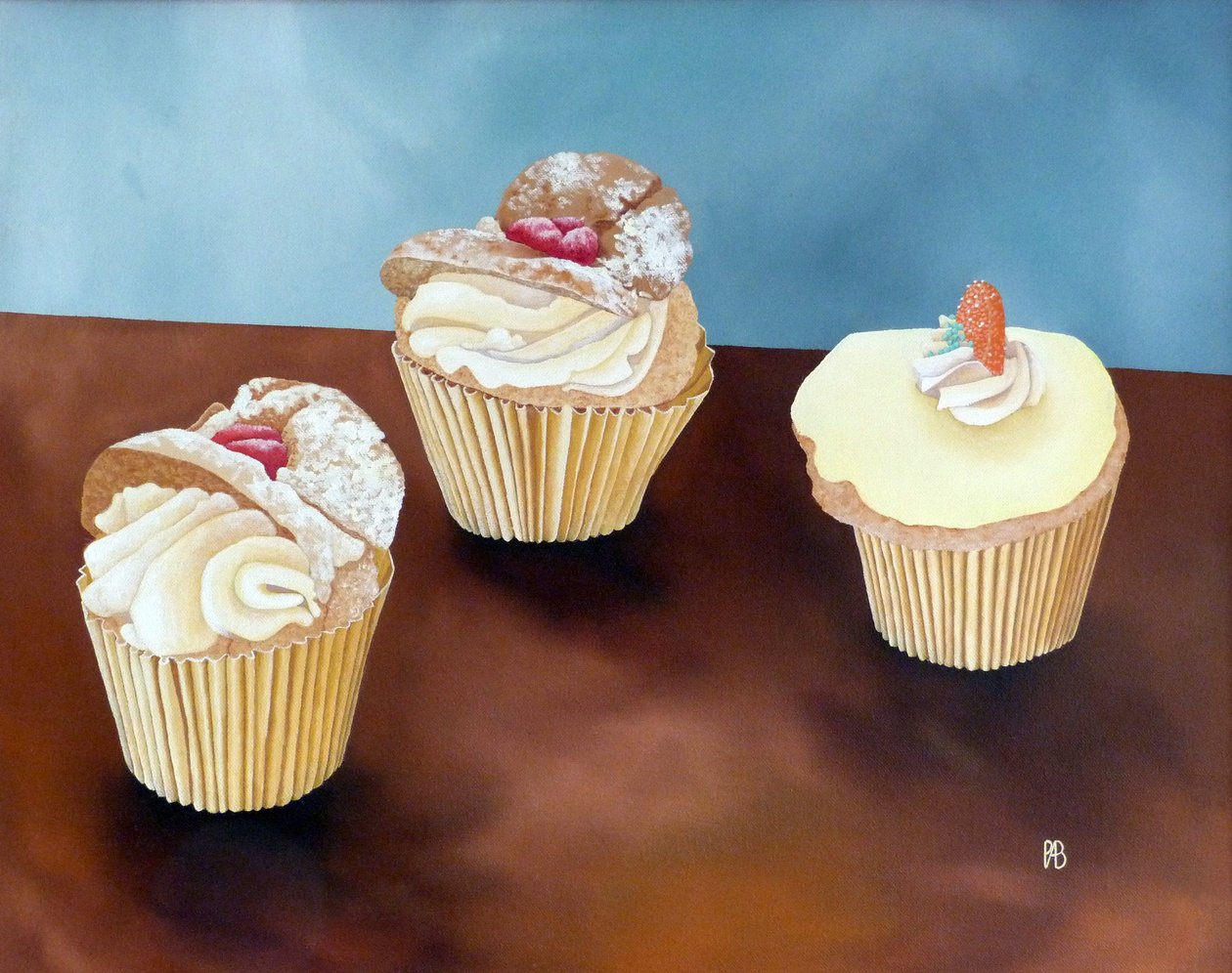 Drie taarten, 1998 door Anna Phillips