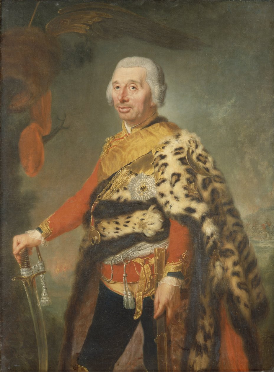 Generaal von Zieten, 1769 door Anna Dorothea Therbusch