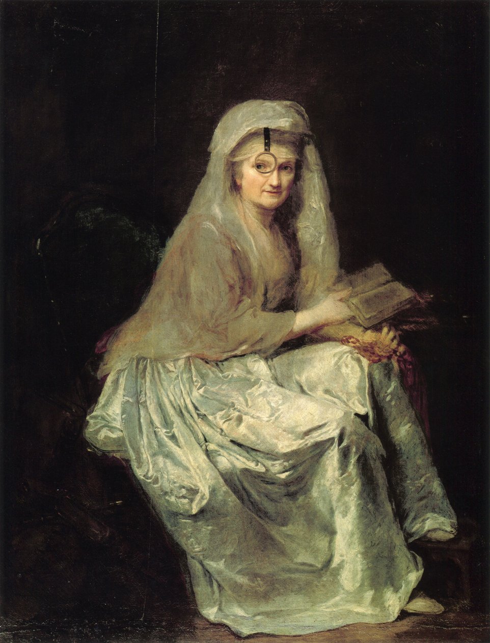 Zelfportret door Anna Dorothea Therbusch