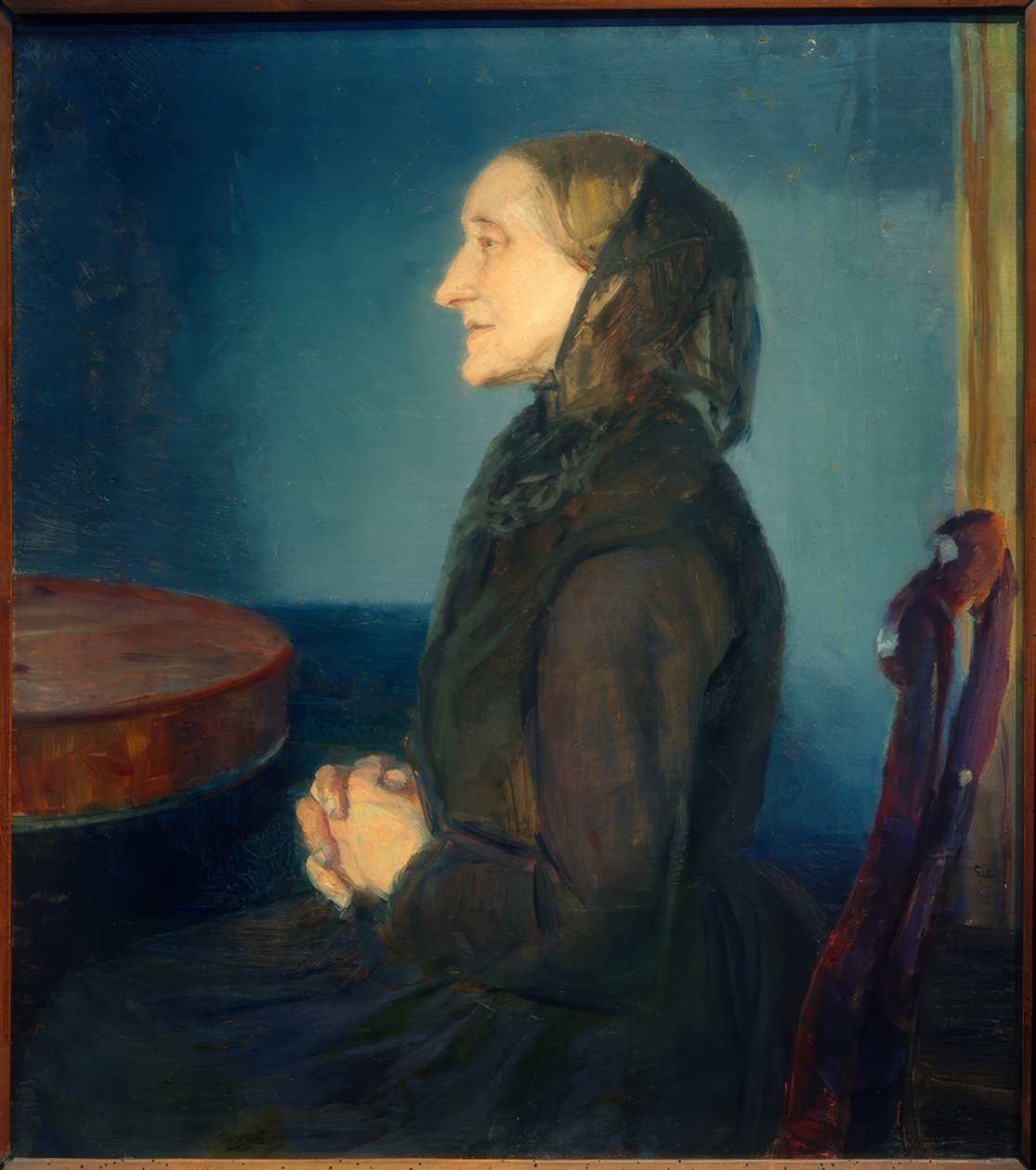 Moeder van de kunstenaar door Anna Ancher