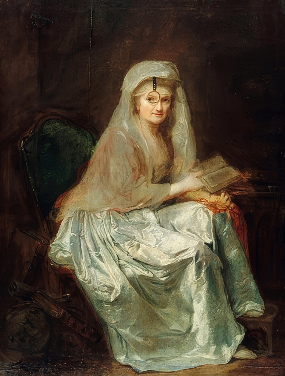 Zelfportret door Anna Dorothea Therbusch