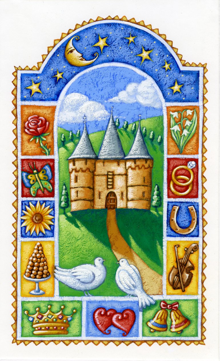 Kasteel door Annalisa Morrocco