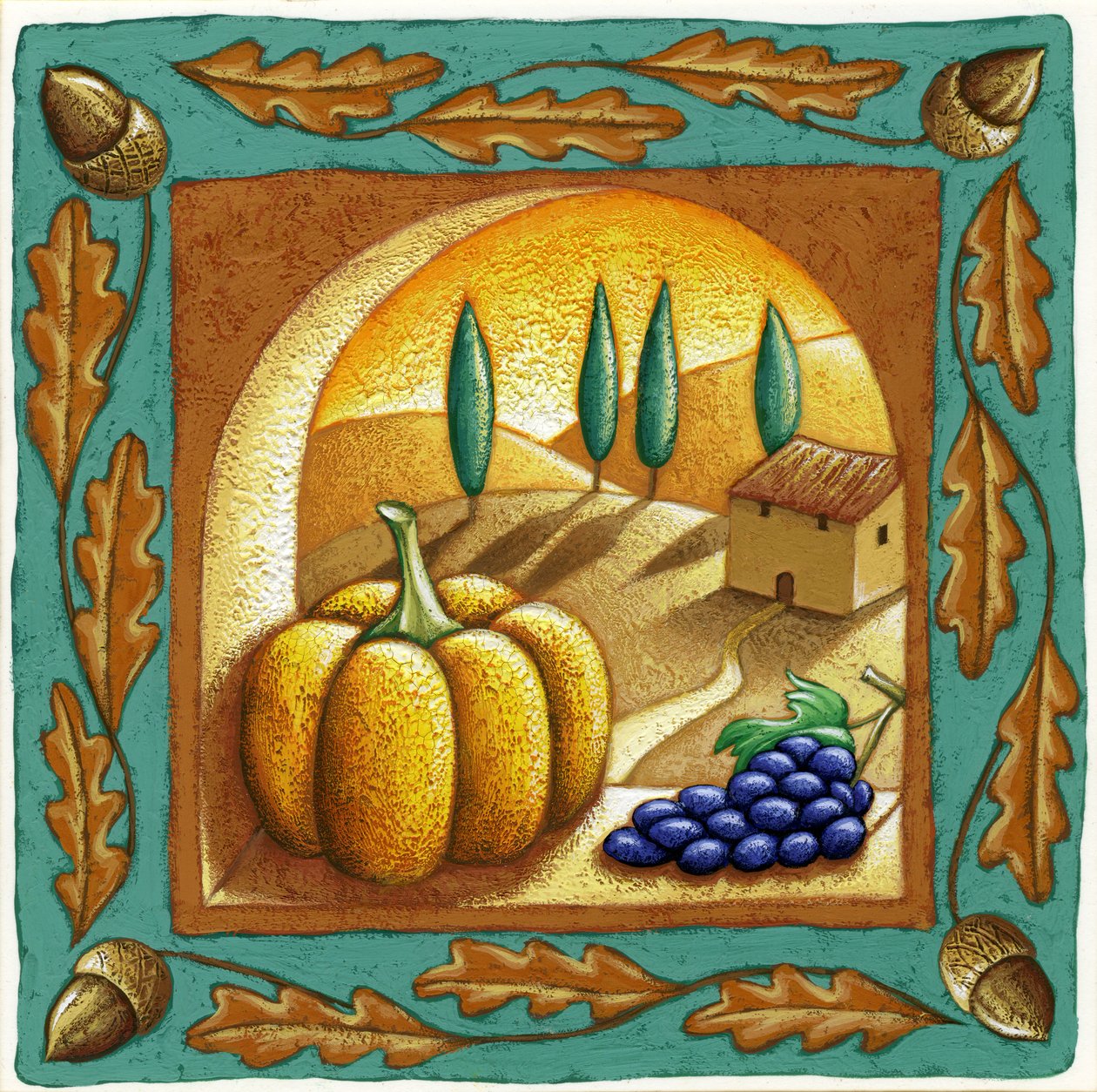 Vier seizoenen, Herfst, 2015 door Annalisa Morrocco