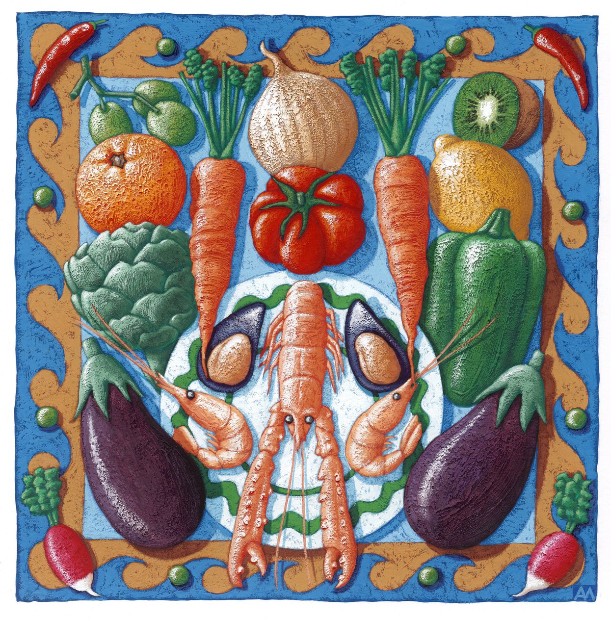 Langoustine door Annalisa Morrocco
