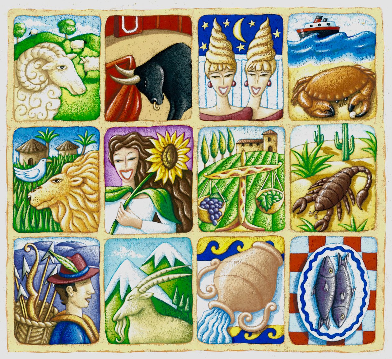 Zodiac door Annalisa Morrocco