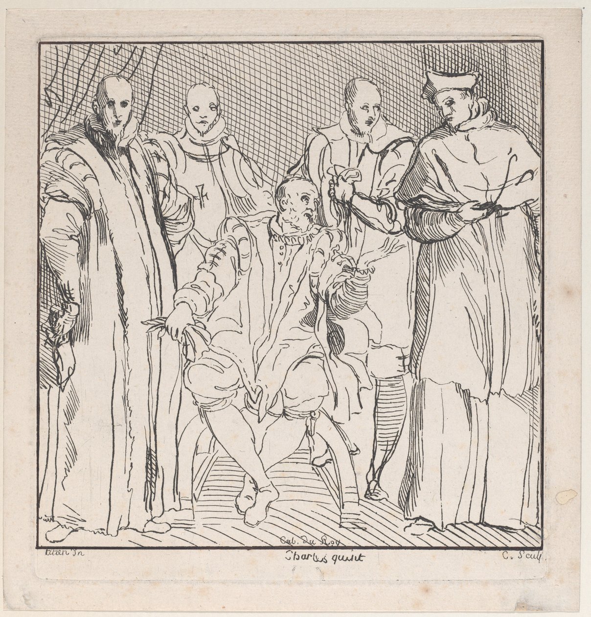 Karel V door Anne Claude Philippe de Caylus