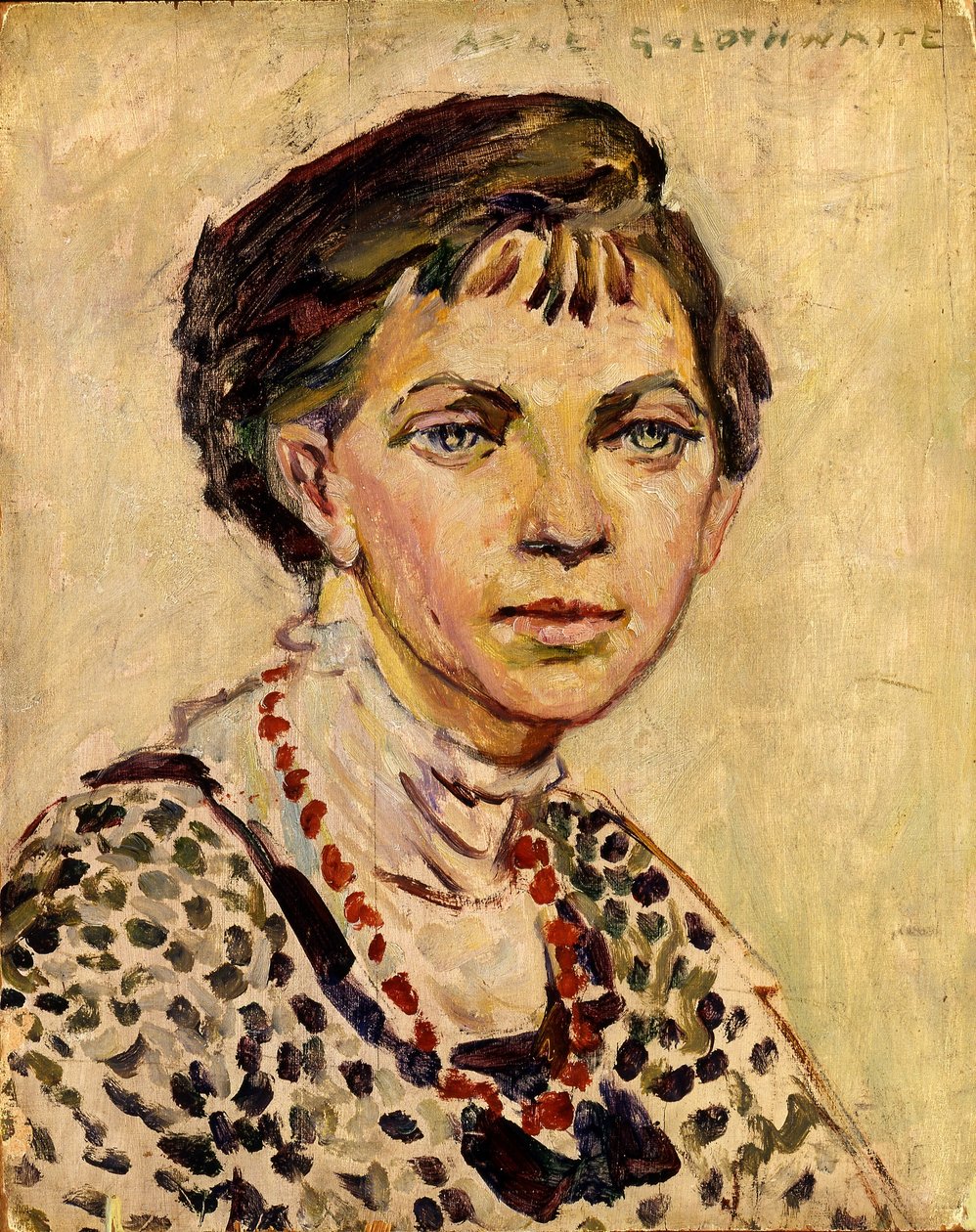 Zelfportret door Anne Goldthwaite