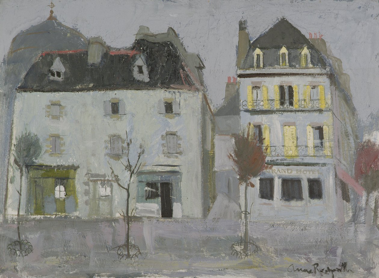 Huizen, Concarneau door Anne Redpath