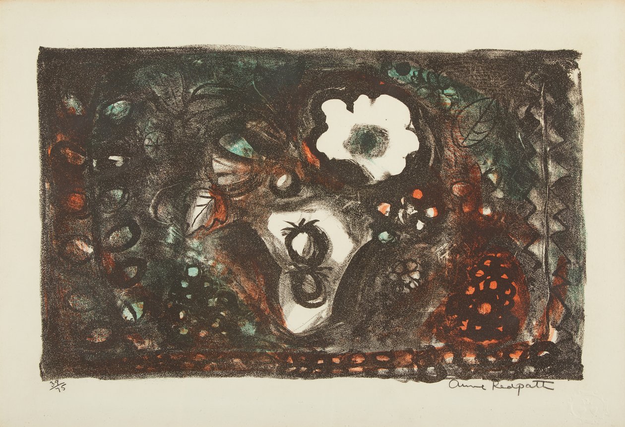 Winterbloemen door Anne Redpath