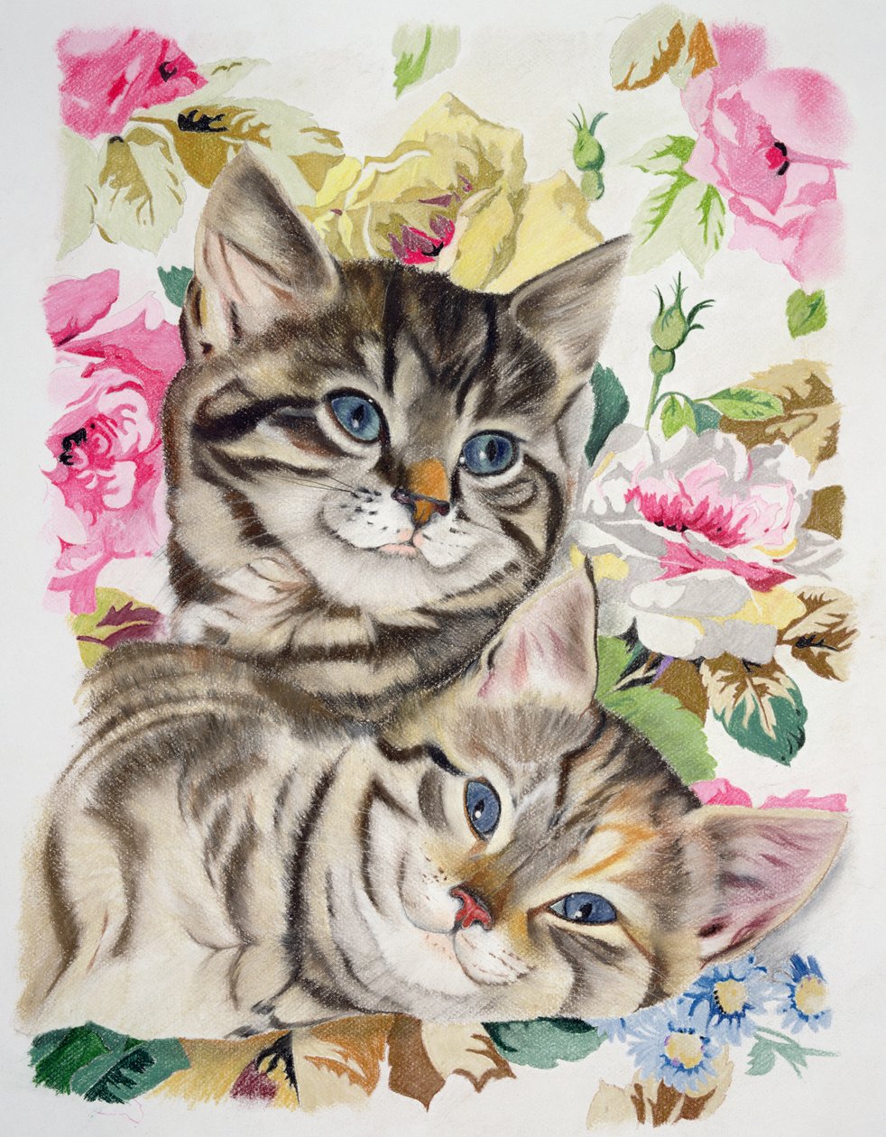 Twee kittens door Anne Robinson