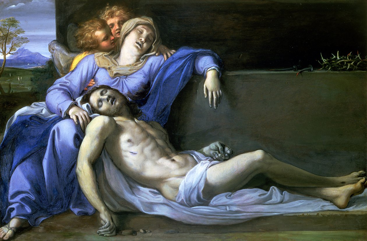 Pietà, ca. 1603 door Annibale Carracci