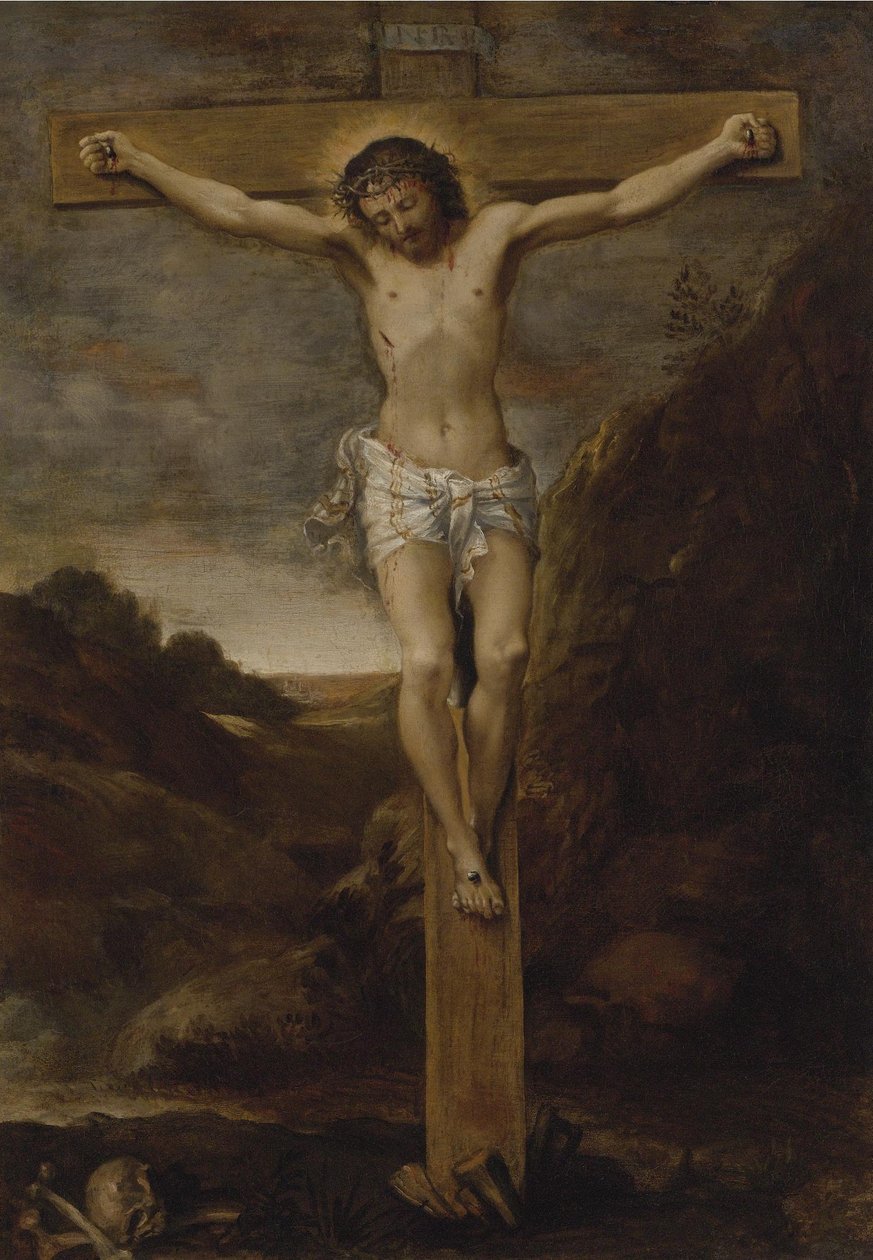 De kruisiging door Annibale Carracci