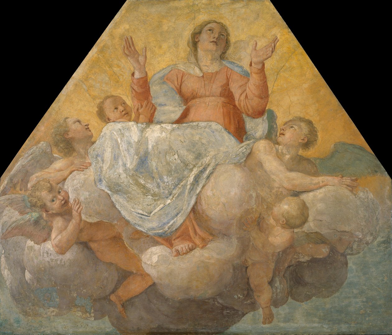 Maria Hemelvaart door Annibale Carracci