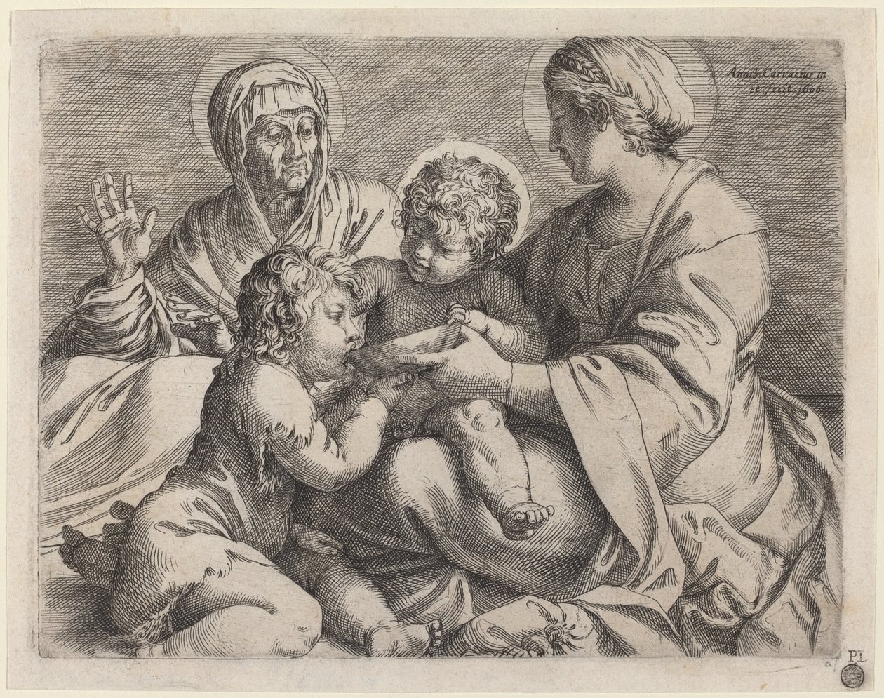 De Madonna della Scodella door Annibale Carracci