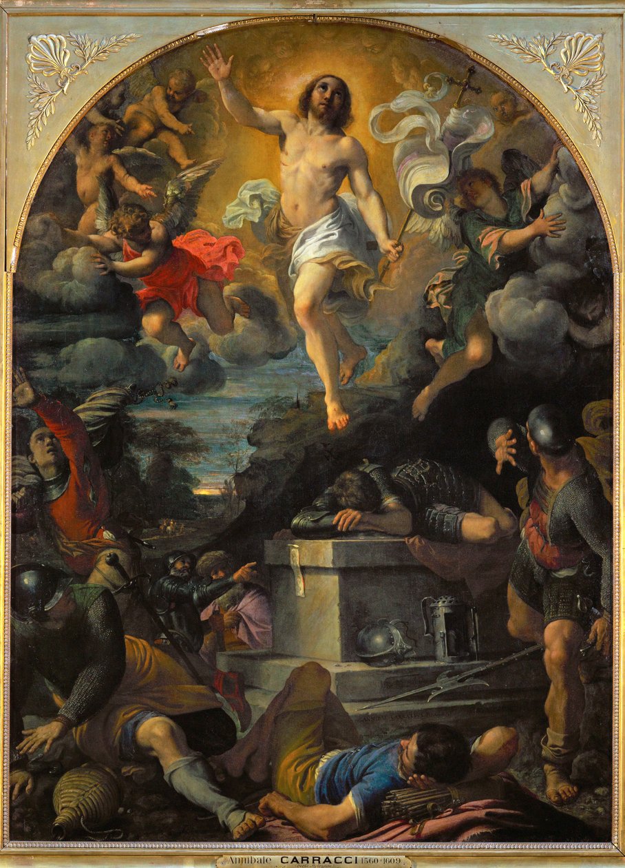 De wederopstanding ... door Annibale Carracci
