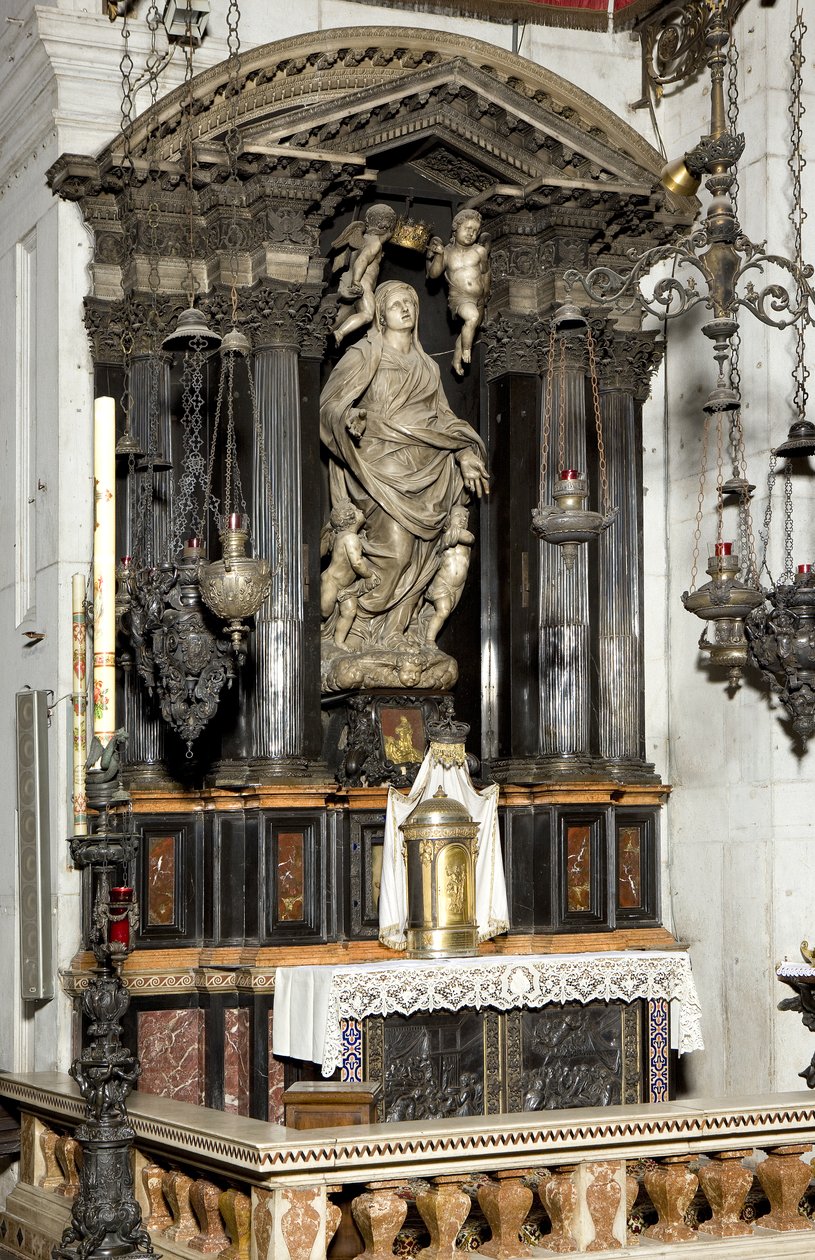 De Tenhemelopneming van de Maagd Maria door Annibale Fontana