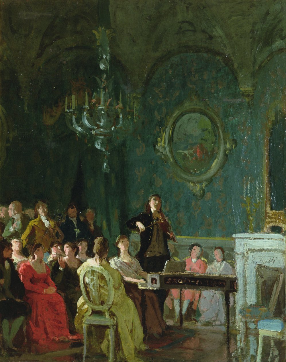 Concert van Paganini door Annibale Gatti