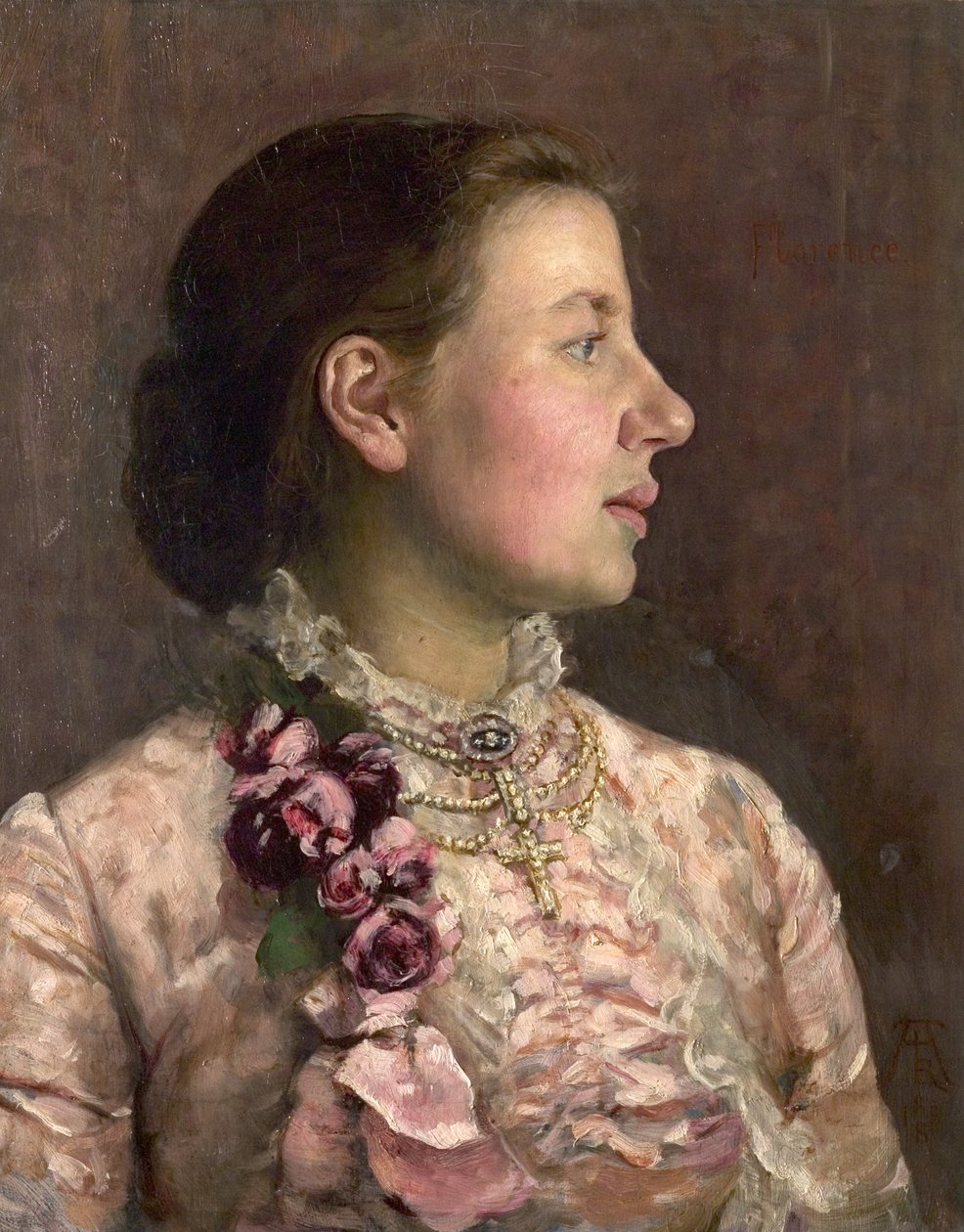 Mevrouw Florence H. Musgrave door Annie Louisa Swynnerton