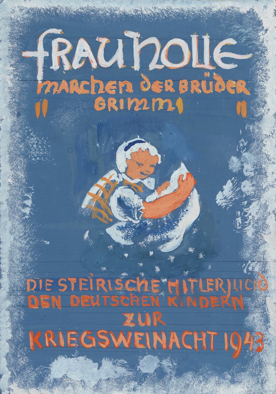 Ontwerp titelpagina: Mevrouw Holle door Anny Dollschein
