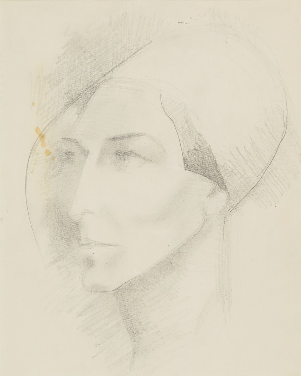Zelfportret door Anny Dollschein
