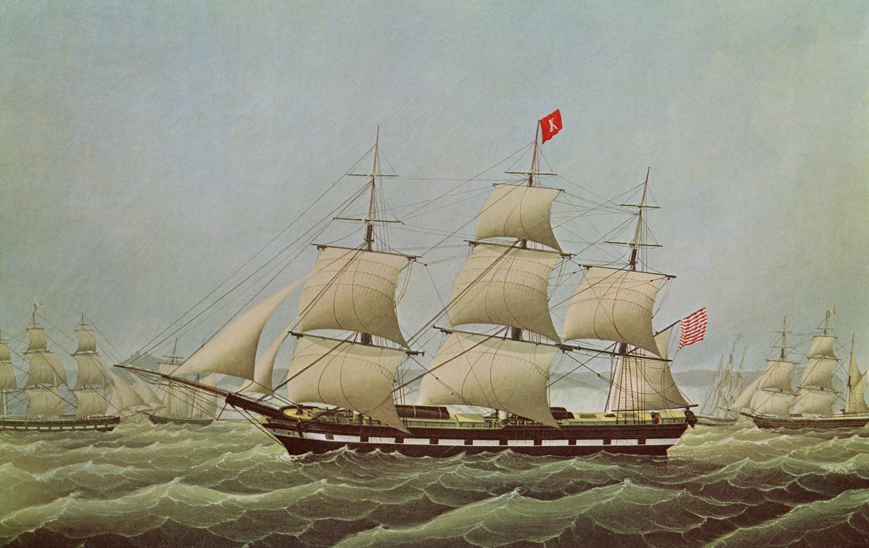 Volgetuigd schip 