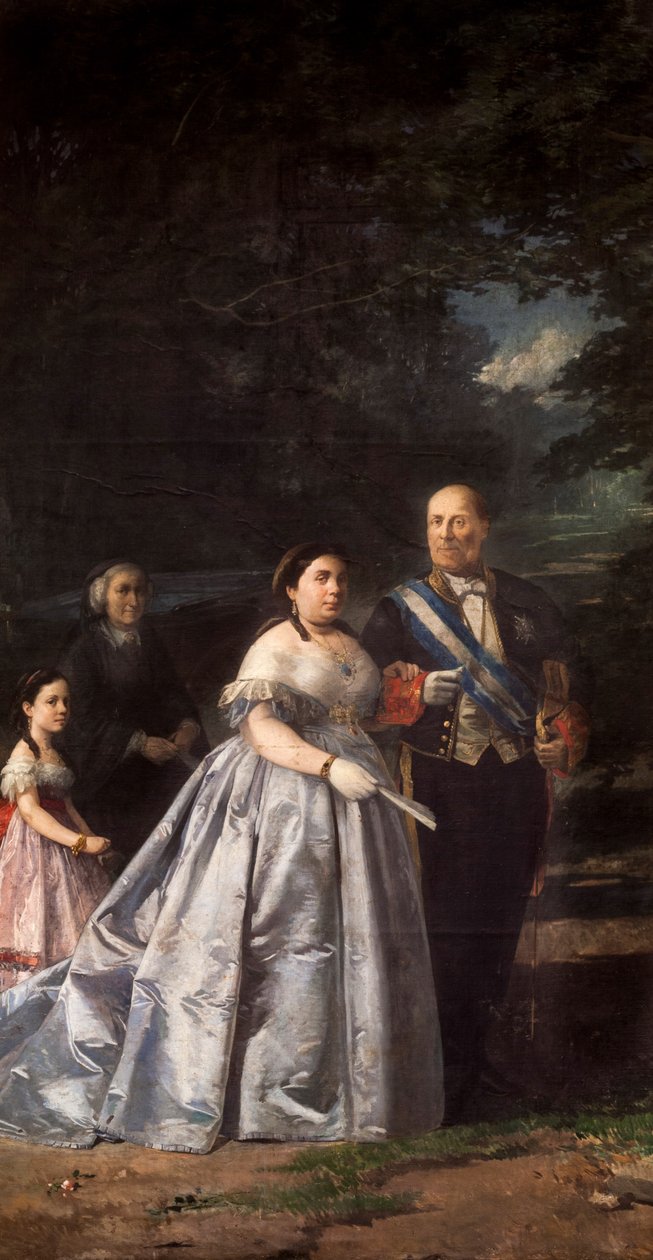 Koningin Isabel II bezoekt de Quinta de San Antonio de Córdoba door Anonymous