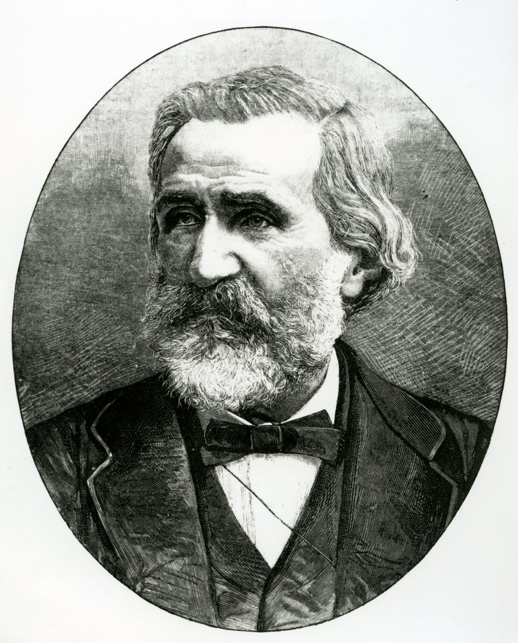 Portret van Giuseppe Verdi door Unbekannt Unbekannt