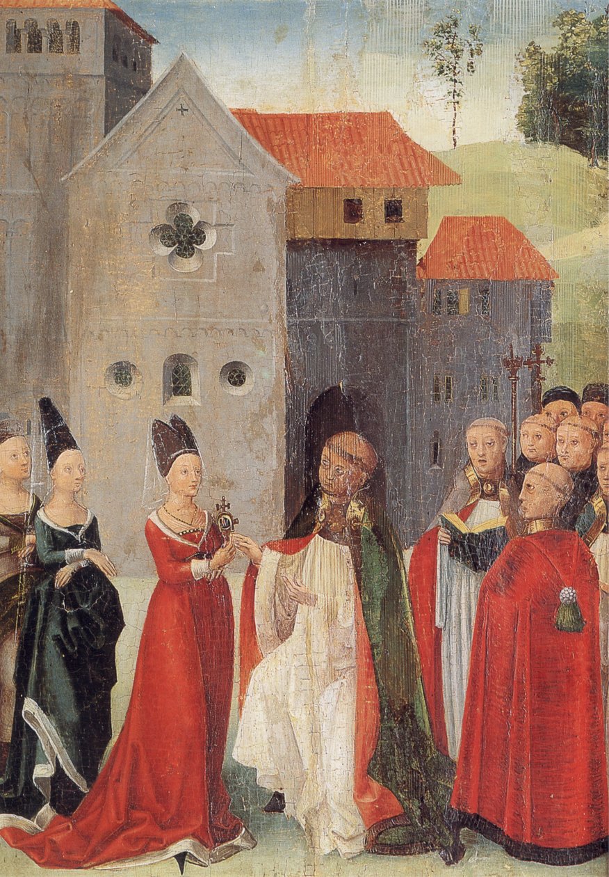 Weingartener Heilig-Blut-Tafel van 1489 door Unknown